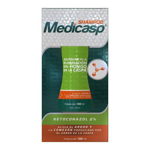Shampoo Capilar Medicasp Anticaspa Ketoconazol x 100 ml