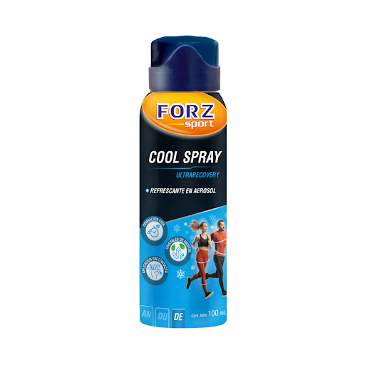 Loción En Aerosol Forz Sport Cool Spray Botella x 100 Ml