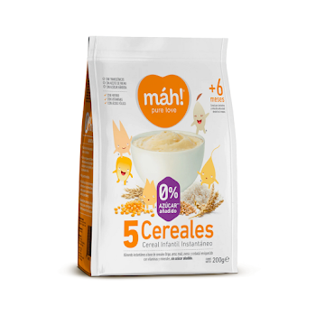 Cereal Infantil Mah 5   Cereales x 200 gr  