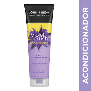 Acondicionador Matizante John Frieda Violet Crush 245 ml John Frieda Colapsible x 245 ml  