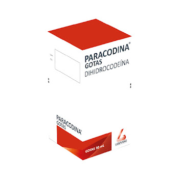 Paracodina Gotas Dihidrocodeína 12 mg Legrand Frasco x 30 ml  