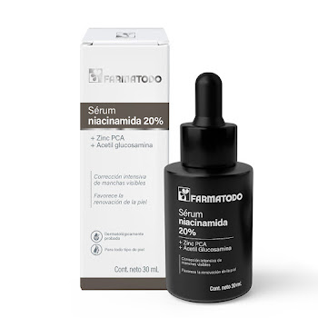 Sérum Niacinamida 20% Farmatodo x 30 ml  