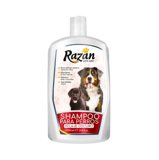 Shampoo pelaje oscuro 1000ml Razán frasco x 1  