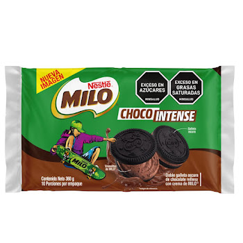 Galletas Milo Choco   Intense Paquete x 10 und  