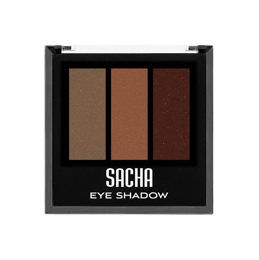 Kit De Sombras Trio Eye Shadow Brown Essentials X 7 Gr SACHA COSMETICS Estuche x 1 Colección intensa de sombras de ojos en polvo con tonos neutros, ricos y vibrantes. Están diseñados para lucir igualmente exquisitos en todos los tonos de piel, tienen un excelente poder de permanenci
