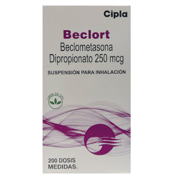 Beclort Beclometasona Dipropionato 250Mcg Suspensión para Inhalación x 1 und  