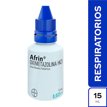 Afrin Oximetazolina 0.025% Bayer Frasco x 15 ml  
