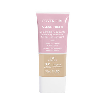 Base Covergirl Clean   Fresh Skin Milk Med 560 x 30 ml  