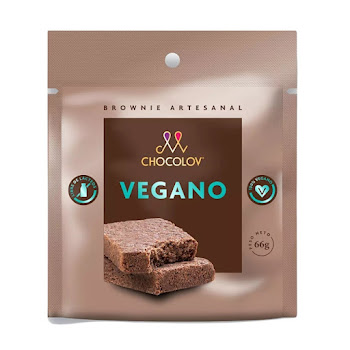 Ponqué Chocolov Brownie Vegano 80 gr x 1 und  