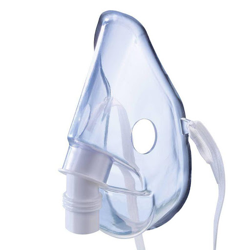 Mascarilla Nebuliza Sidestream Ped 02552 Respironics  x 1 Diseñada para usarse con nebulizadores de alta eficiencia. Su forma contorneada y material reutilizable ofrecen un ajuste cómodo y seguro para niños, facilitando la administración eficaz del medicamen