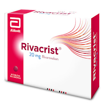 Rivacrist Rivaroxabán 20 mg Abbott Caja x 30 Tabletas  