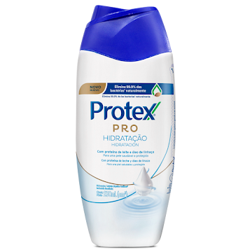Jabón Líquido Protex Cuerpo Pro Antibacterial Hidratación Botella x 230 ml  