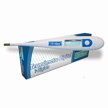 Termometro Digital Alfasafe Rigido Estandar X 1uni   