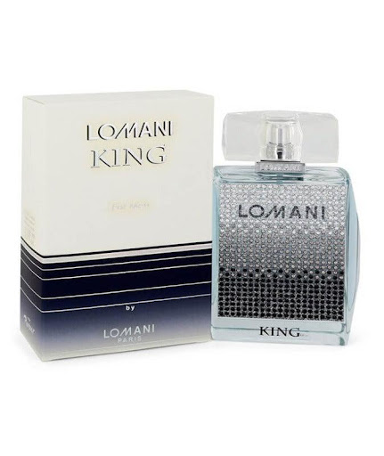Perfume Lomani King Men edt 100ml Lomani EDT x 1 Se abre con refrescantes notas cítricas que se ven realzadas por las magníficas notas florales de cuerpo completo. Hay suficientes notas picantes para ofrecer una gran profundidad e interés. Esta colo