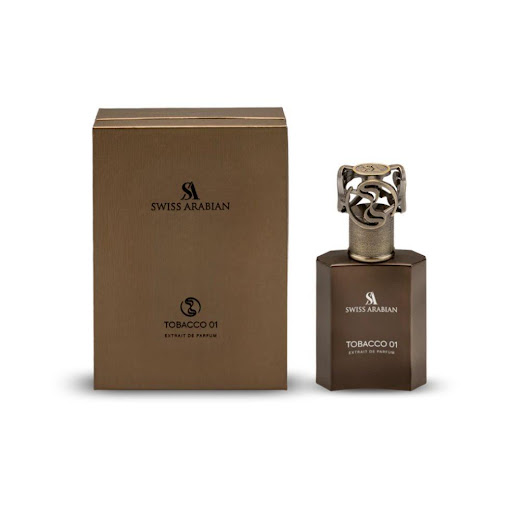 Perfume Swiss Arabian Heritage Collection Tobacco 01 Extrait De Parfum 50ml Swiss Arabian Botella x 1 El primer Extrait De Parfum de la colección Heritage. Esta fragancia tiene una estela embriagadora y se presenta en un envase de nuevo diseño que refleja el lujo y el encanto refinado.Se ha reinventad