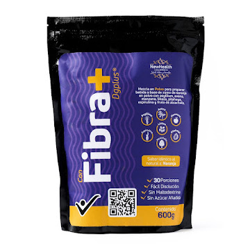 Fibra Fiber + Digeplus NewHealth Sabor Naranja x 600 gr  