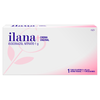 Ilana Isoconazol Nitrato 1 gr Crema Vaginal Procaps Tubo x 40 gr  
