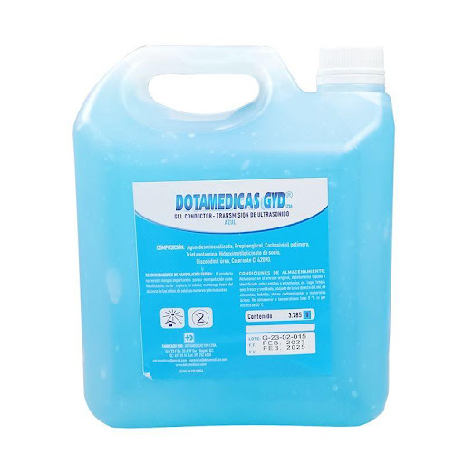 Gel Conductor Kol Gel Galón Generic Ofc  x 3500 Gel conductor hidrosoluble en presentación de galón, ideal para procedimientos electromédicos como ecografías, ECG, monitoreo, TENS, EMS y desfibrilación. Su fórmula hipoalergénica no irrita la piel n