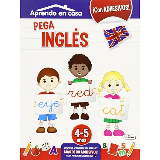 Aprendo En Casa. Pega Ingles. 4-5 Años Ediciones Saldana Libro x 1.0 PEGA INGLES (4-5 AÑOS) APRENDO EN CASA  Actividades de repaso con adhesivos, para aprender divirtiéndote  Nº de páginas: 20 Editorial: SALDAÑA Idioma: CASTELLANO Encuadernación: Tapa blanda ISBN: 8436