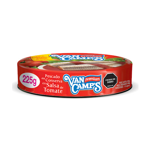 Sardinas Van Camps en   Salsa De Tomate Lata x 225 gr