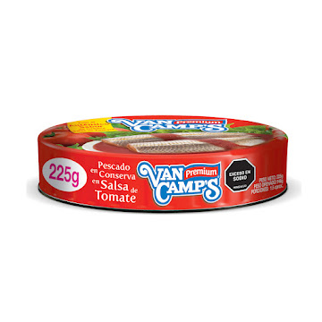 Sardinas Van Camps en   Salsa De Tomate Lata x 225 gr  
