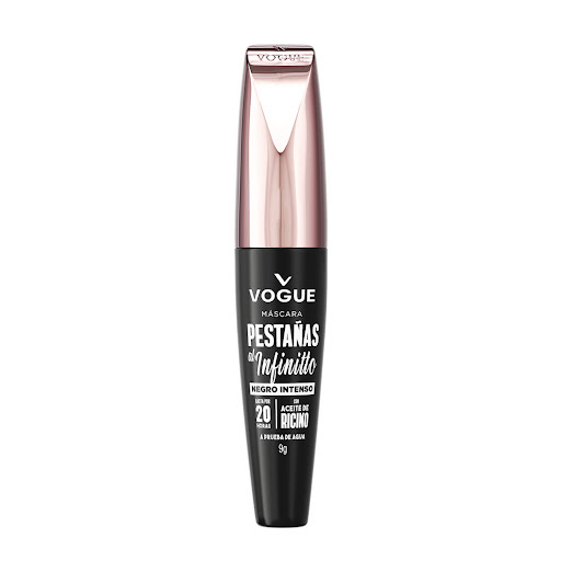 Pestañina Vogue Pestañas Al Infinito Negro Intenso x 9 gr