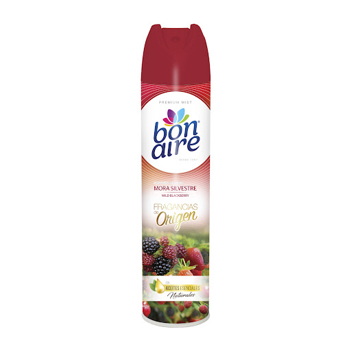 Ambientador Bonaire   Frutos Rojos Spray x 400 ml