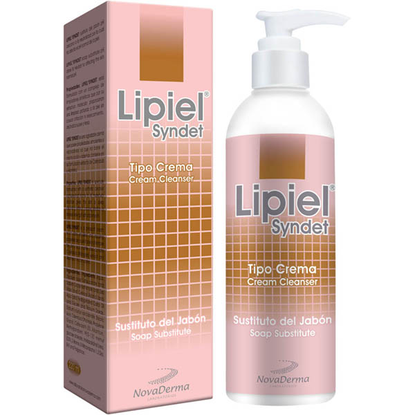 Crema Novaderma Lipiel Syndet Limpiador Sustituto De Jabón x 220 ml  