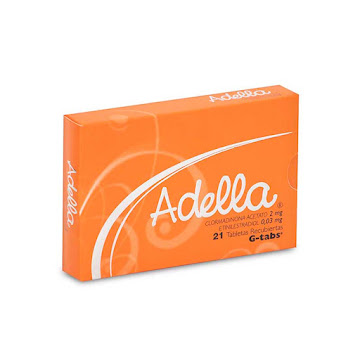 **Adella G Tabs 2/0.03Mg Tab.Caj.x21Tab.PRO Clormadinona Etinilestradiol  