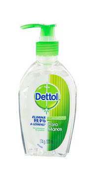 Gel Dettol   Antibacterial Para Manos X200ml.                            