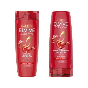 Combo Rutina Básica Color Vive Elvive Shampoo + Acondicionador  
