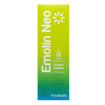 Emolín Neo Emulsión   Frasco X240g. Med Provitamina B5 Vitamina E  