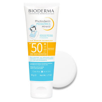 Fotoprotector Pedriatrico Bioderma Mineral Spf 50 x 50 gr  