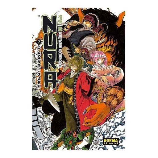 Nura El Señor De Los Yokai No. 9 Editorial Norma Libro x 1.0 NURA EL SEÑOR DE LOS YOKAI (VOL. 9)   Rikuo estaba decidido a partir hacia Kioto para derrotar de una vez por todas a Hagoromo-Gitsune y ayudar a su amiga cuando su abuelo el Nurarihyon, afi rmando qu