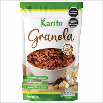Granola Kartito Almendras Coco Maní x 100gr   