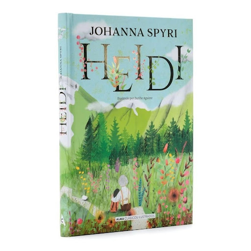 Heidi. Johanna Spyri (t.d) ALMA Libro x 1.0 HEIDI Alma  Maravillosa edición en estuche de los clásicos más entrañables: PETER PAN, PINOCHO, HEIDI Y ALICIA EN EL PASÍ DE LAS MARAVILLAS Además de estos 4 títulos el pack incluye un elegante Notebo