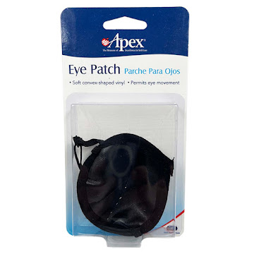 Parche Para Ojos Apex Color Negro Adulto x 1 und  