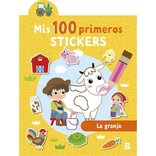 Mis 100 Primeros Stickers. La Granja Ballon Libro x 1.0 MIS 100 PRIMEROS STICKERS - LA GRANJA Ballon  Estos divertidos libros de stickers han sido diseñados especialmente para pequeños de 2 años o más. Contienen 16 escenas sencillas para colorear y decorar