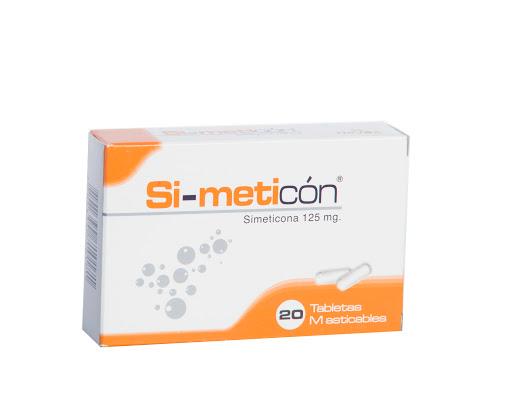 SI-METICÓN 125MG TABLETAS CAJA X20TAB. NEVOX SIMETICONA