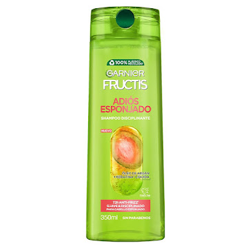 Shampoo Fructis Adiós Esponjado Frasco x 350 ml  