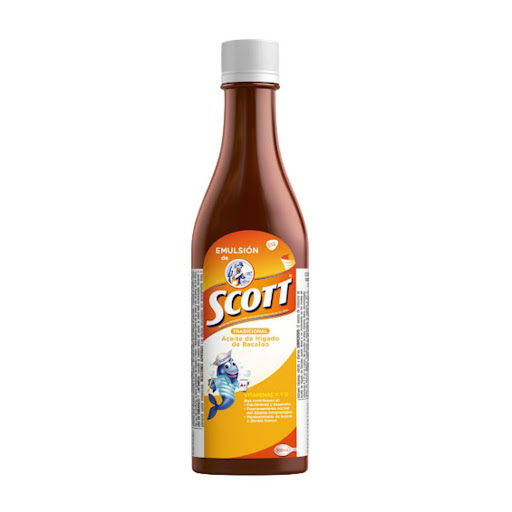 Emulsión de Scott Vitamina A + D3 Haleon Tradicional x 360 ml