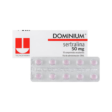Dominium Sertralina 50 mg Tecnofarma Caja x 10 Comprimidos  
