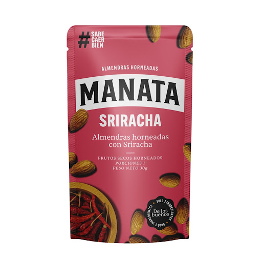 Almendras Horneadas Manata Sriracha x 30 gr