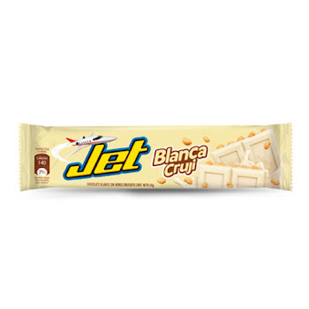 Chocolatina Jet Blanca Con Arroz Crujiente x 24 gr  