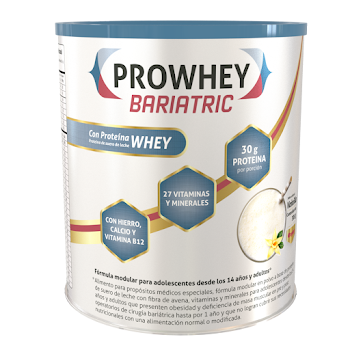 Prowhey Bariatric Sabor   Vainilla Lata x 306 gr  
