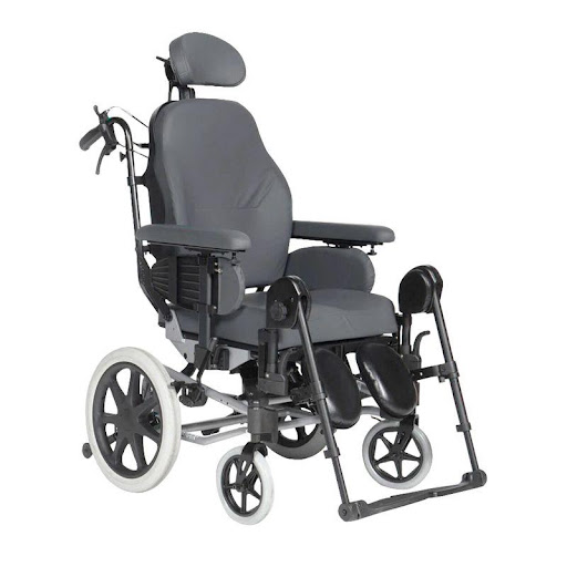 Silla De Ruedas Breezy Relax2 18 SUNRISE MEDICAL Individual x 1 Silla Breezy Relax 2: asiento y respaldo anatómicos, cuña abductora, ajustable en altura, descansabrazos acolchados, descansapies elevables.