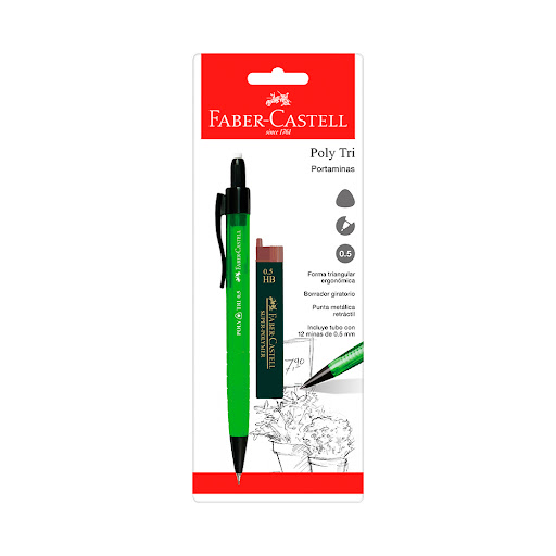 Portaminas Poly Try fabercastell Surtido x 1 und