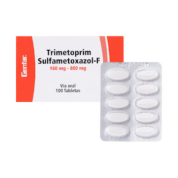 Trimetoprim + Sulfametoxazol-F 160mg/800mg Genfar Fracción Blister x 10 Tabletas  