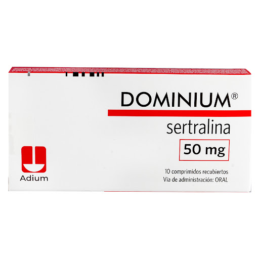 Dominium Sertralina 50 mg Tecnofarma Caja x 10 Comprimidos