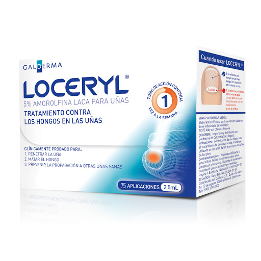 Loceryl Amorolfina 5% Galderma Frasco x 2.5 ml